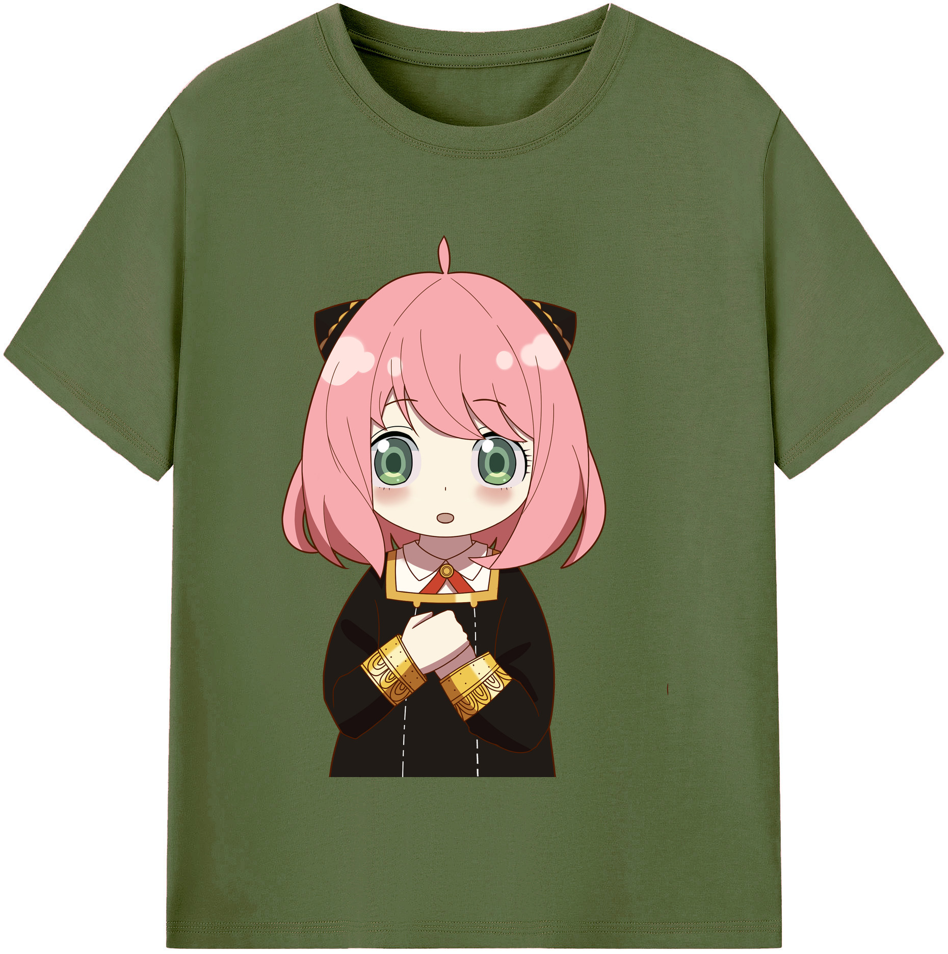 （画像用） SPY×FAMILY间谍家家酒 綿100％半袖Tシャツ（フロントプリント）